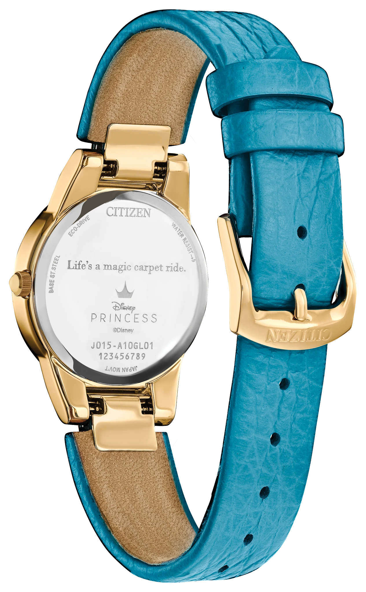 Aladdin 30th Anniversary White Dial Leather Strap GA1072-07D | CITIZEN